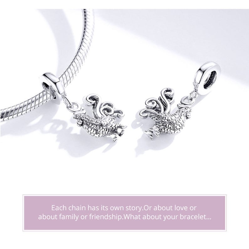Rooster charm, additional image 2