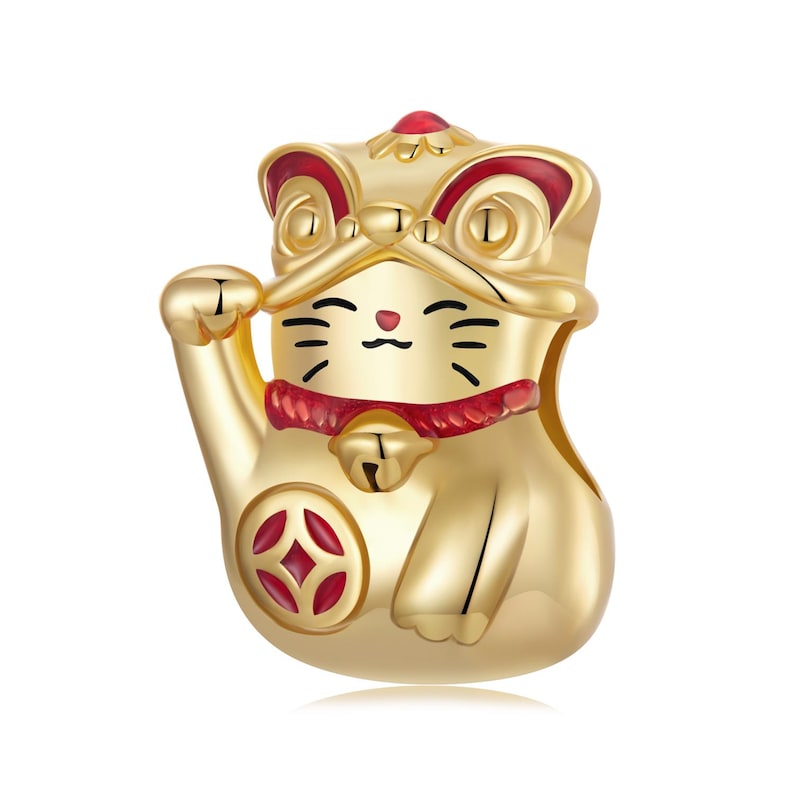 Fortune Cat Charm