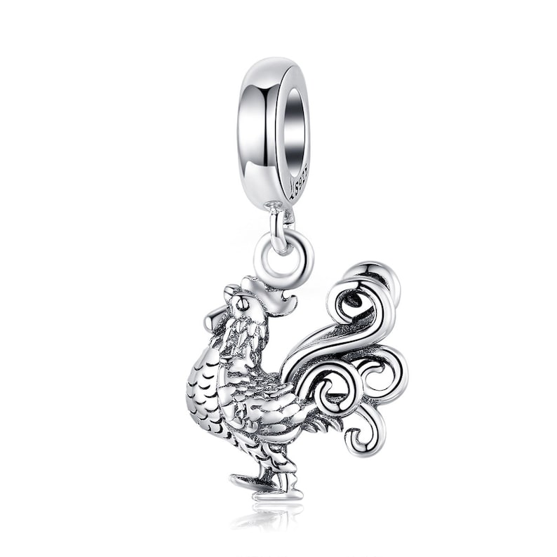 Rooster charm