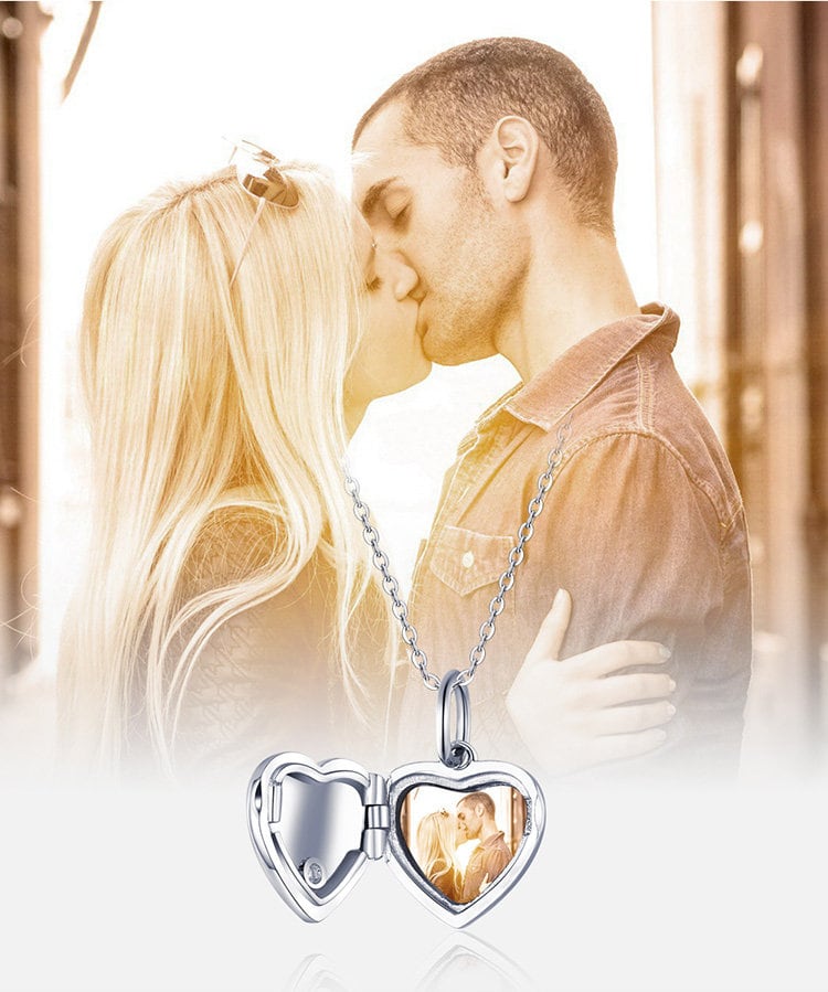 Personalized Photo Charm For Bracelet Or Necklace - 925 Sterling Silver, Custom Image, Dog/Cat/Bee Design