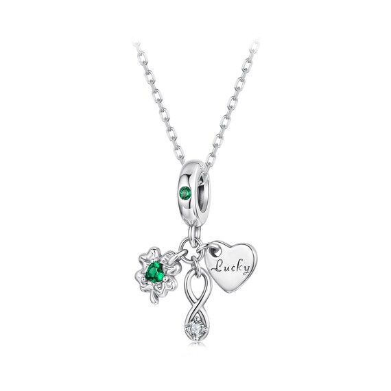 Engelsrufer Bracciale ERB-JOYNATURE-ZIM In Argento Sterling Con Libellula E Ginkgo, Zirconia Colori, Lunghezza Regolabile 17-20 Cm - 3