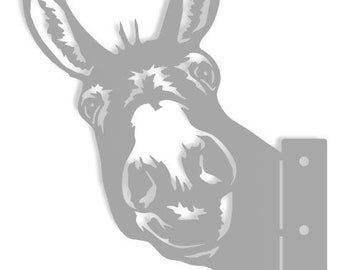 Plasma Cuttable "Peek A Boo Donkey"
