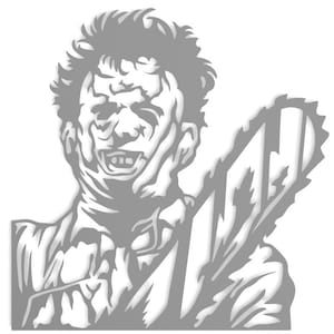 Plasma Cuttable &quot;Chainsaw Leather face&quot;