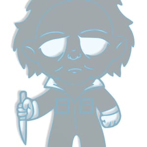 Plasma Cuttable &quot; Kid Michael Myers&quot;