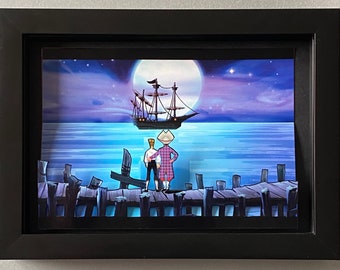 The Secret of Monkey Island 3D Art
