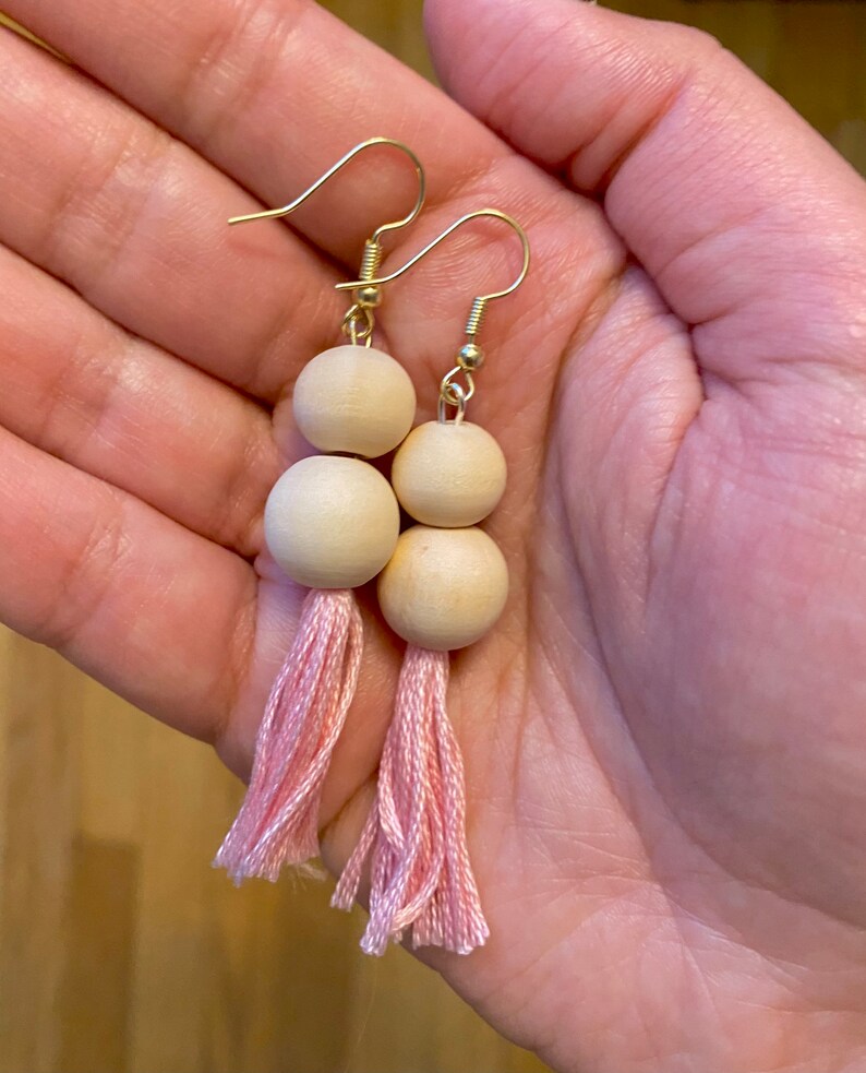Tassel Dangle Earrings Statement Earrings tassel jewelry boho earrings handmade earrings boho tassel earrings dangle earrings