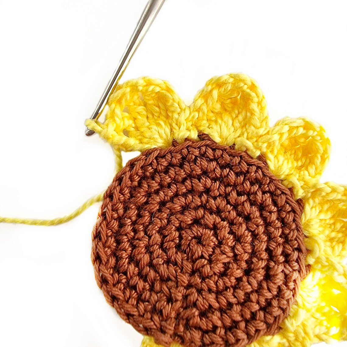 Sunflower Crochet Pattern Instant Download Bouquet of Etsy
