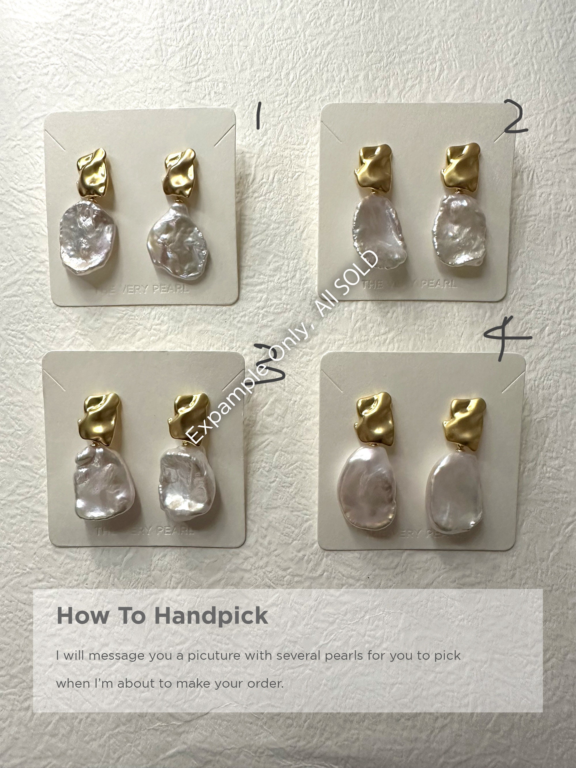 ORECCHINI PENDENTI PERLA KESHI REBORN ROSA NATURALE 14-18 MM 14K - Foto 6