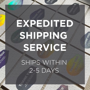 Expedited Shipping, Fast Shipping Service, Shipping Label With Tracking, Quick Delivery Label, Free Domestic Shipping