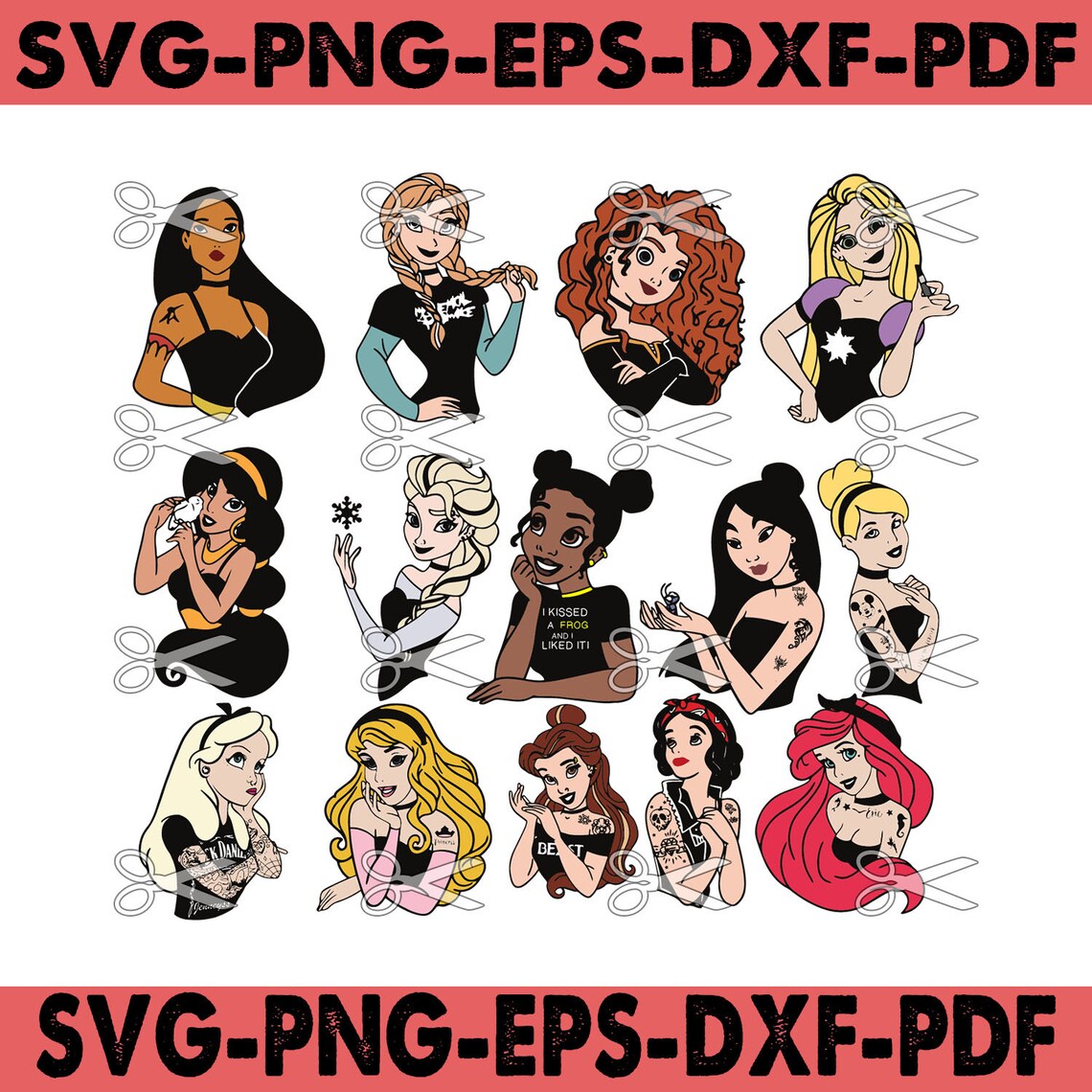 Free Free 138 Disney Princess Svg Bundle SVG PNG EPS DXF File
