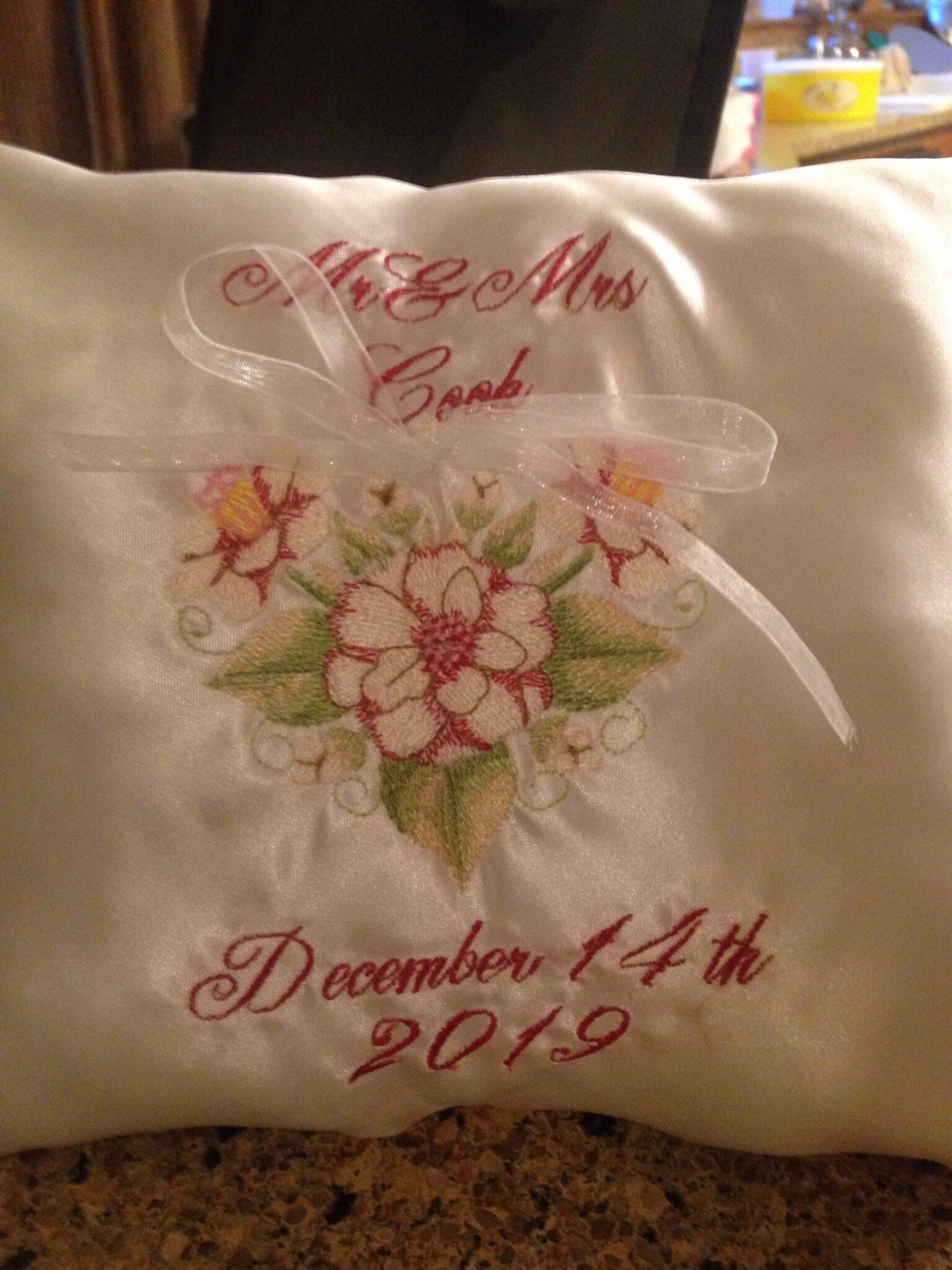 Custom Ring Bearer Pillow Etsy