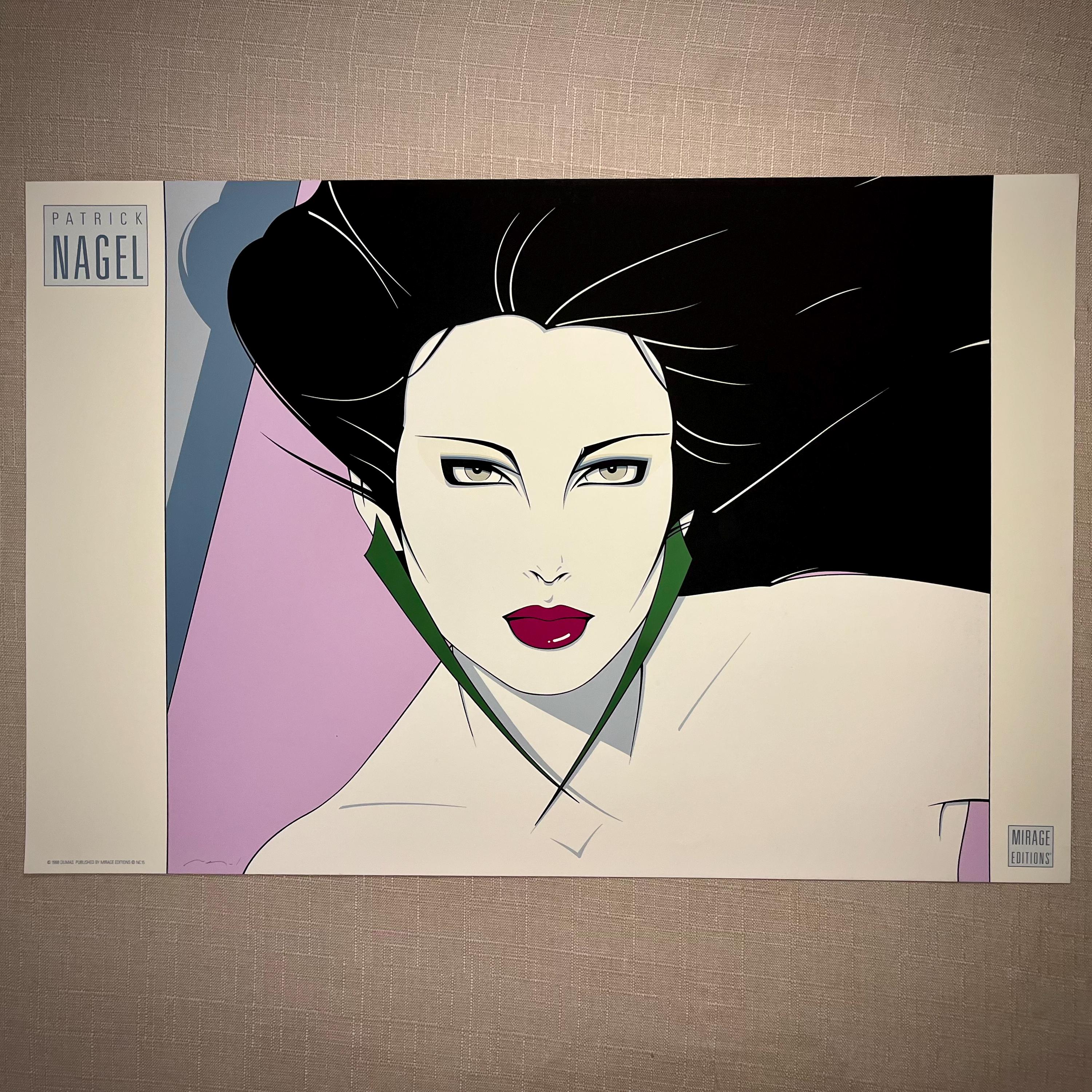 Patrick Nagel Mirage - Etsy
