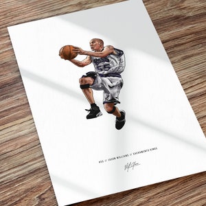 Mitchell & Ness Men Jason Williams NBA Fan Apparel & Souvenirs for sale