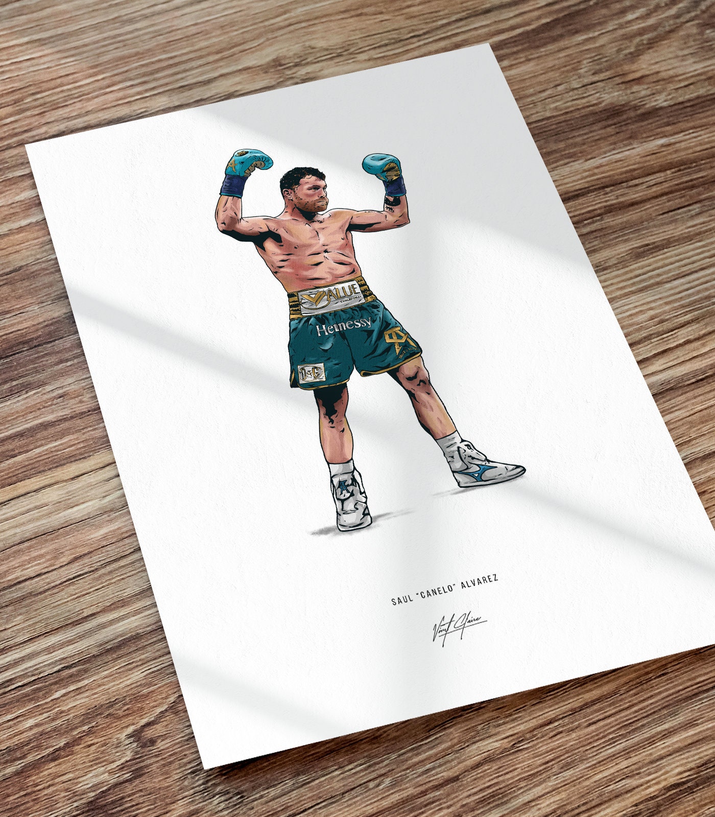  HYYNN Canelo Alvarez Vs GGG 2 Fight Boxing Canvas Art