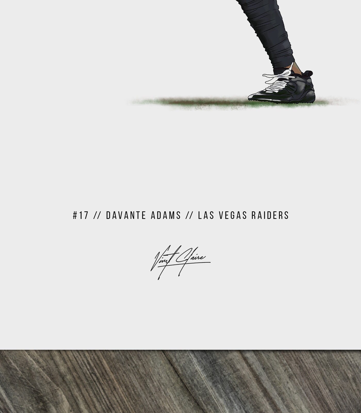 Las Vegas Raiders: Davante Adams 2023 Icon Poster - Officially License –  Fathead