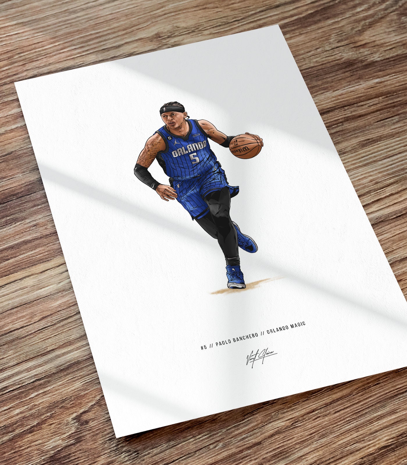 BECKETT COA PAOLO BANCHERO Autographed Duke Blue Devils Basketball Jersey #5