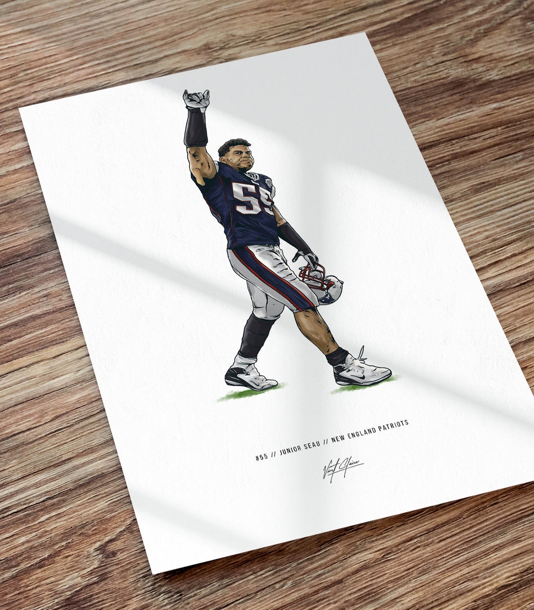 Junior Seau Patriots