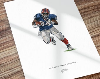 Thurman Thomas - Etsy