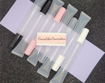 Wholesale Empty 15ml Long Lip Gloss Squeeze Tubes QTY 10
