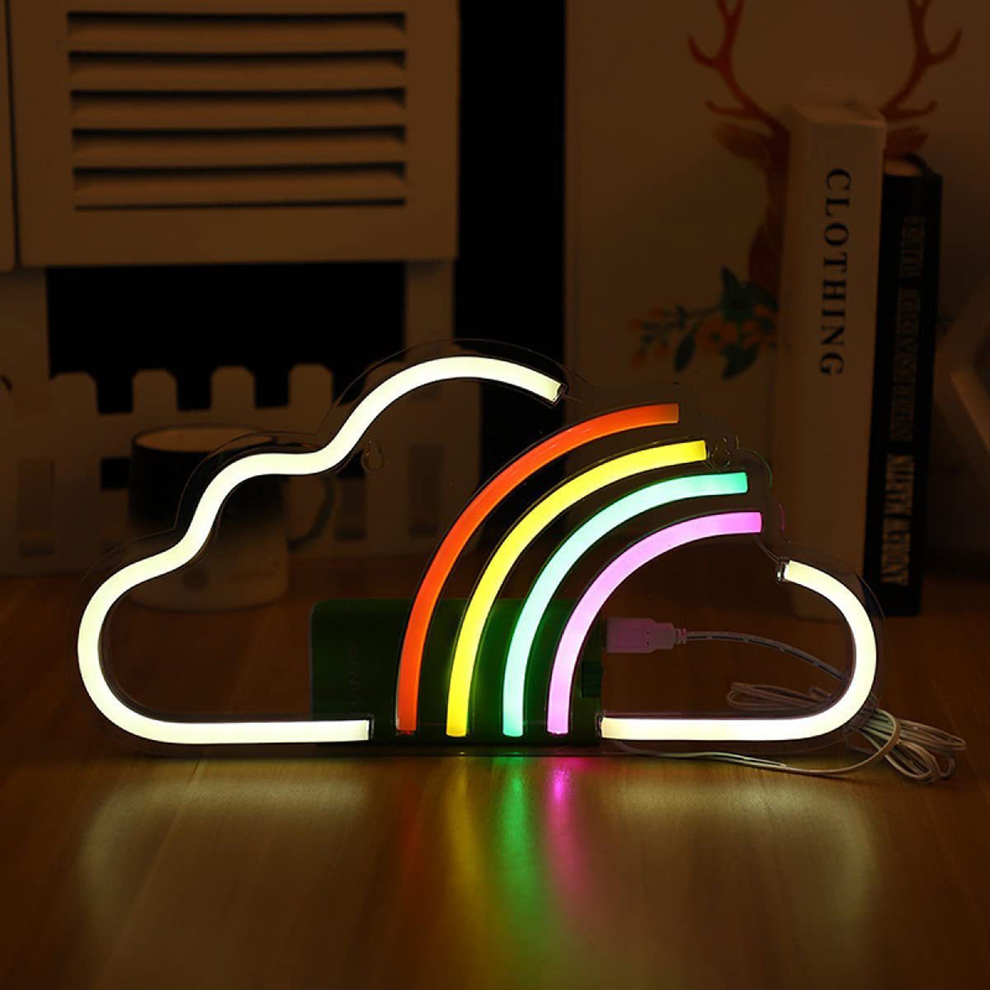 Rainbow Cloud Neon Sign, LED Neon Light Signs Neon sign gifts Wall Decor Lights Rainbow Cloud Neon Sign, LED Neon Light Signs Neon sign gifts Wall Decor Lights
