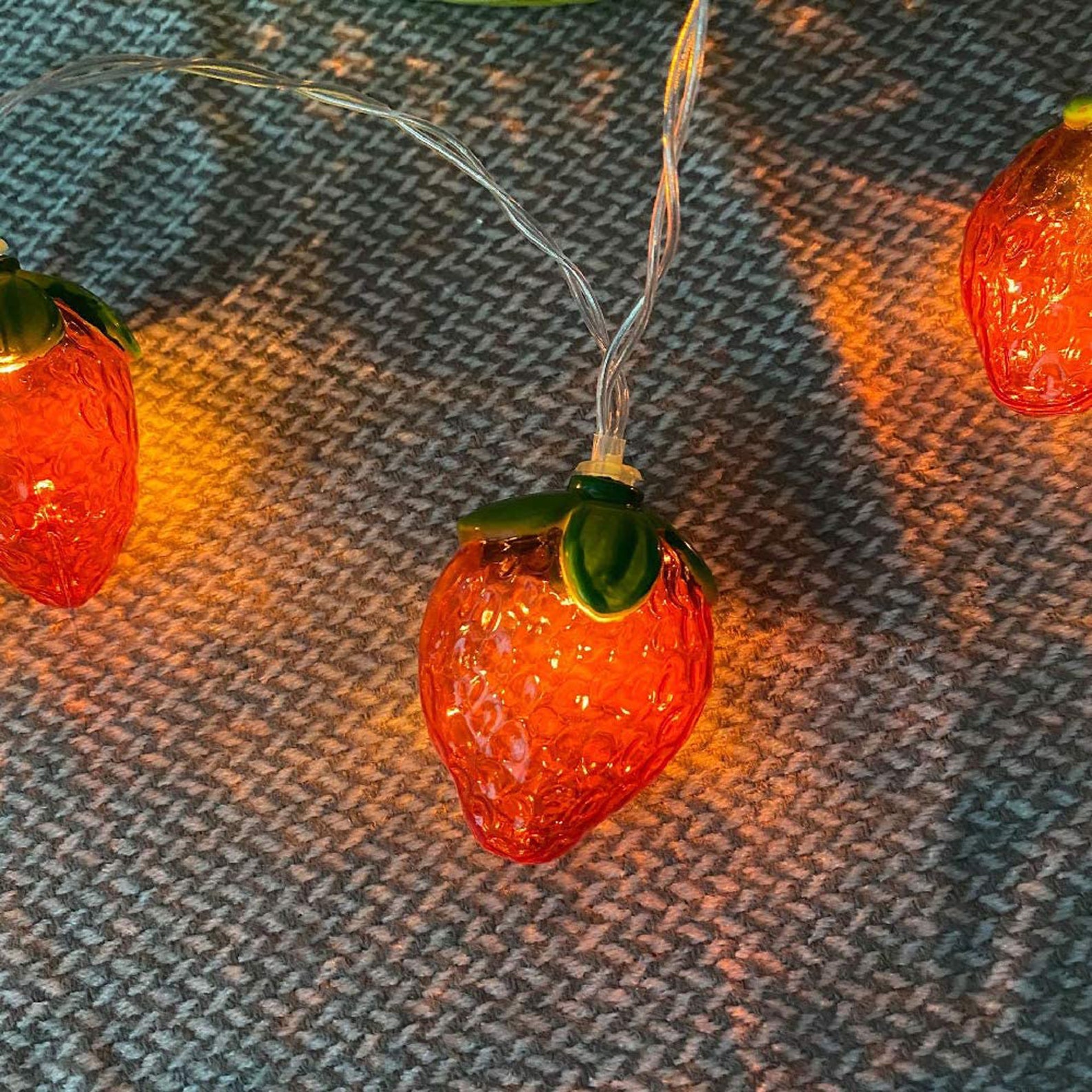 Adorable LEDs Strawberry Light String Garden Fairy Lamp USB Etsy