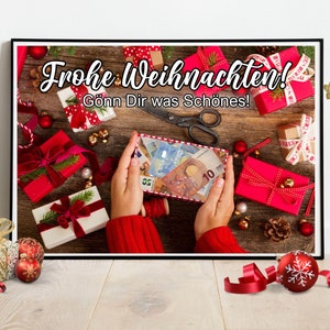 Cash Gift Christmas Last Minute Gift Box Christmas Gift DIY