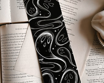 Ghost Stories Bookmark | Haunted | Ghosts | Spooky Bookmark | Halloween Bookmark | Dark Academia | Gothic Bookmarks | Ghost Story | Dark Art