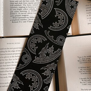 Cathedral Fragments Bookmark | Gothic Bookmark | Architecture | Gothic Art | Cathedrals | Cathedral Window | Dark Academia | Books | Reading immagine 4
