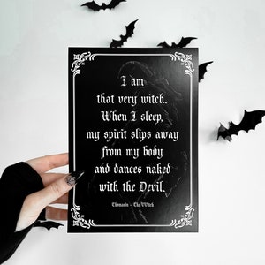 Der VVitch Gothic Druck