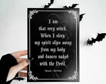 The VVitch Gothic Print