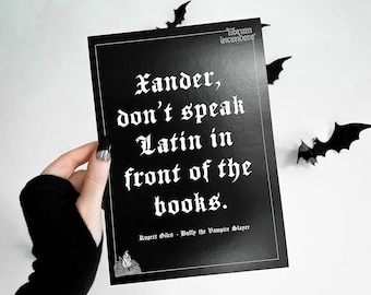 Librum Incendere Gothic Print
