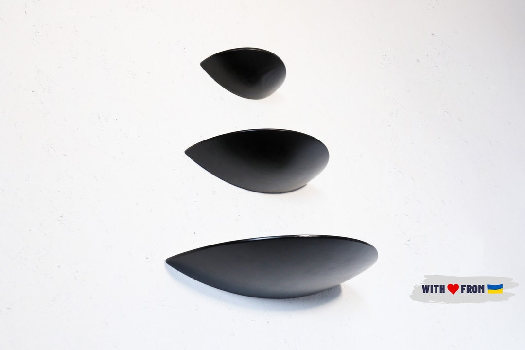 Floating Shelves Pine Wood Half Circle Shelf Small Rustic Wall Etsy