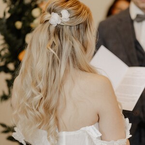 Bridal jewelry/ Hair jewelry/ Bridal accessories/ Floral hair jewelry image 3
