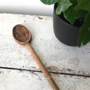Vintage wooden spoon / 3 / 1980s