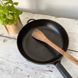 Vintage wooden spatula / 19 / 1980s