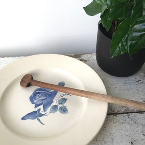Vintage wooden spoon / 5 / 1950s