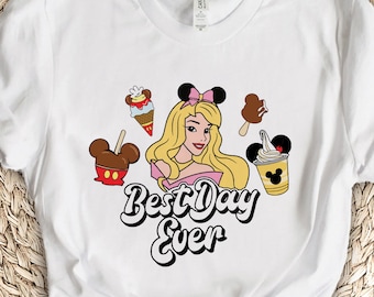 Best Day Ever Aurora Shirt, Princess Aurora Shirt, Girls Trip Shirts, Disney Snacks Shirt, Sleaping Beauty Princess Shirt, Girls Disney Tee
