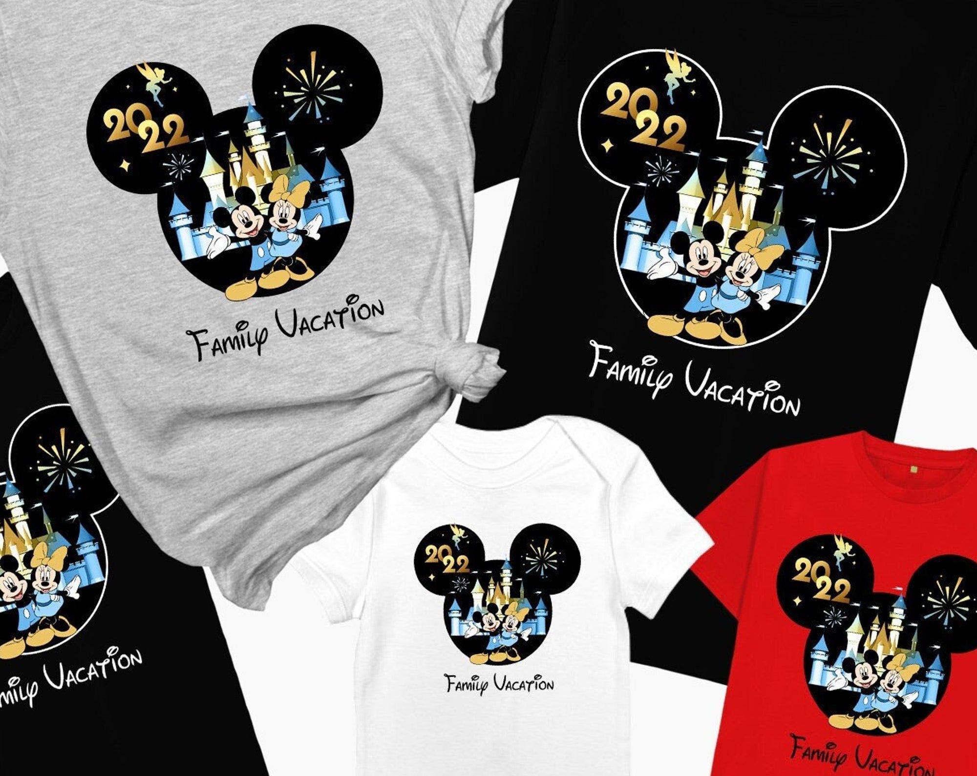 Disneyland Familienurlaub 2022, Disneyworld Passende T-Shirt Disneyland Familienurlaub 2022, Disneyworld Passende T-Shirt