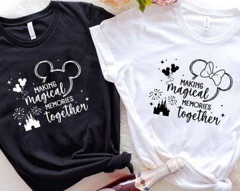 Making Magical Memories Together Shirt, Family Trip 2026 Shirt, Family Disneyworld Shirts, Disneyland Tee, Family Disneyland Shirts 2026
