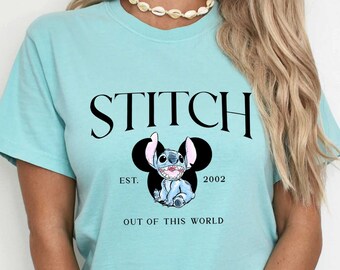 Stitch Shirt, Out of this world Stitch tshirt, Disney Shirt, Graphic Tee, Comfort Colors Shirt, Stitch Graphic Tee