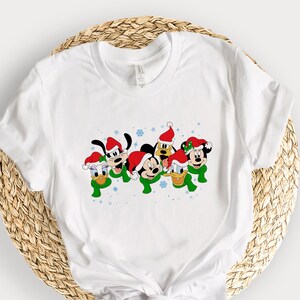 Mickey And Friend Christmas Shirt,Vintage Disney Ears Christmas Shirt,Disney Christmas Shirt,Disney Trip Shirt,Disney Family Christmas Shirt