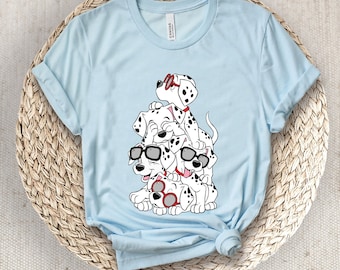 Disney 101 Dalmatians Puppy T-Shirt, 101 Dalmatian shirt, Womens 101 dalmations shirt, Mens 101 dalmatian shirt, Disney birthday shirt