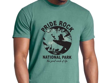 Comfort Colors Lion King Disney T-Shirt, Pride Rock National Park Shirt, Disney Simba Shirt, Disney Lion King Shirt, Animal Kingdom Shirt