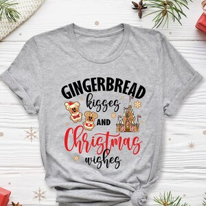 Mickey Minnie Gingerbread Shirt, Disney Gingerbread shirt, Disney Christmas Shirt, Mickey Gingerbread, Mickey and Friend Disney Family Xmas