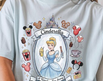 Disney Cinderella Princess Shirt 2026, Girls Trip Princess Tee