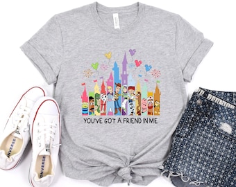 You've Got a Friend in Me Toy Story shirt, Friends shirt, Woody Buzz Jess, Family Vacation Trip, Toy story and friends matching shirts