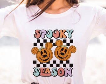 2026 Spooky Season shirt, Halloween Pumpking shirt, Spooky Vibes shirt, Trick Or Treat shirt, Mickey Pumpkin, Halloween Spooky t-shirt