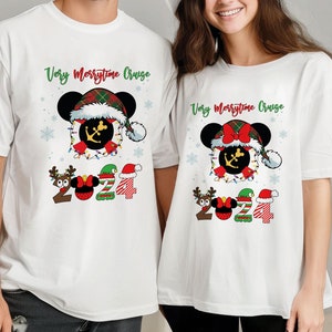 Disney Very Merrytime Cruise Christmas 2025 Shirt, Family Cristmas cruise shirt, Maching Christmas cruise shirts for family, 2025 cruise tee