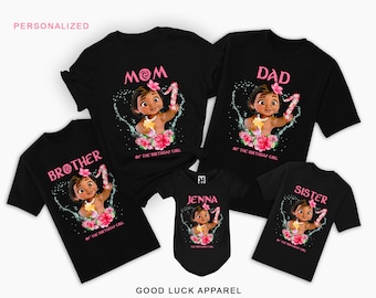 Baby Moana Family Shirts Moana 1st Birthday Shirt Girl Baby Moana Birthday Shirt Outfit Baby Moana Shirt For Adult 2nd Party Bday Top
