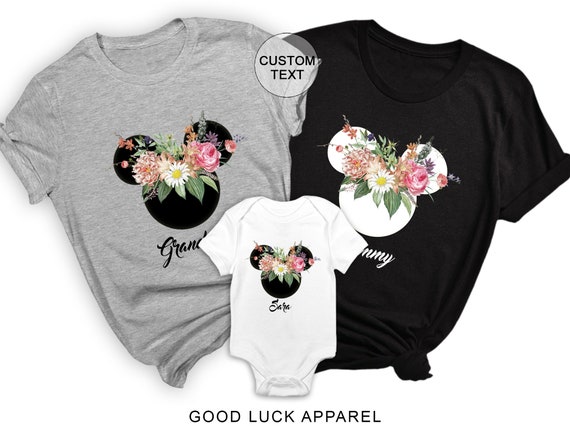 Disney flower shirt Clearance